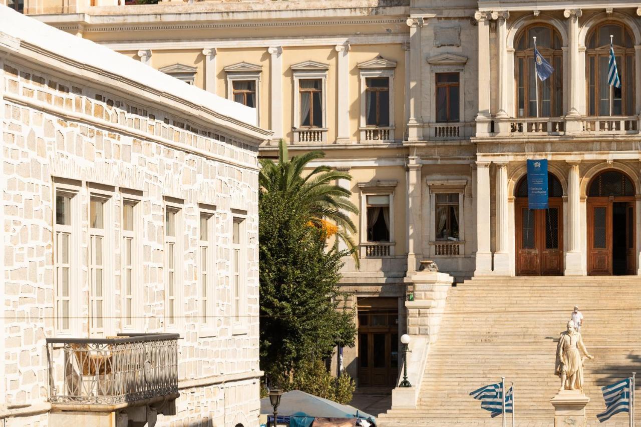 Syros Soul Luxury Suites Ermoupoli Exterior photo