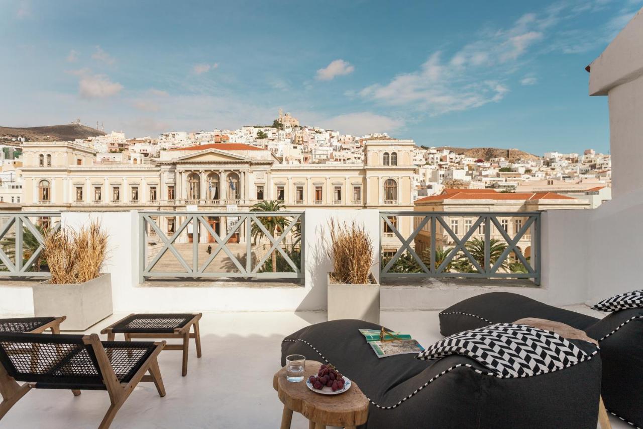 Syros Soul Luxury Suites Ermoupoli Exterior photo