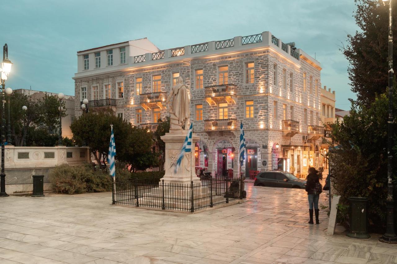 Syros Soul Luxury Suites Ermoupoli Exterior photo